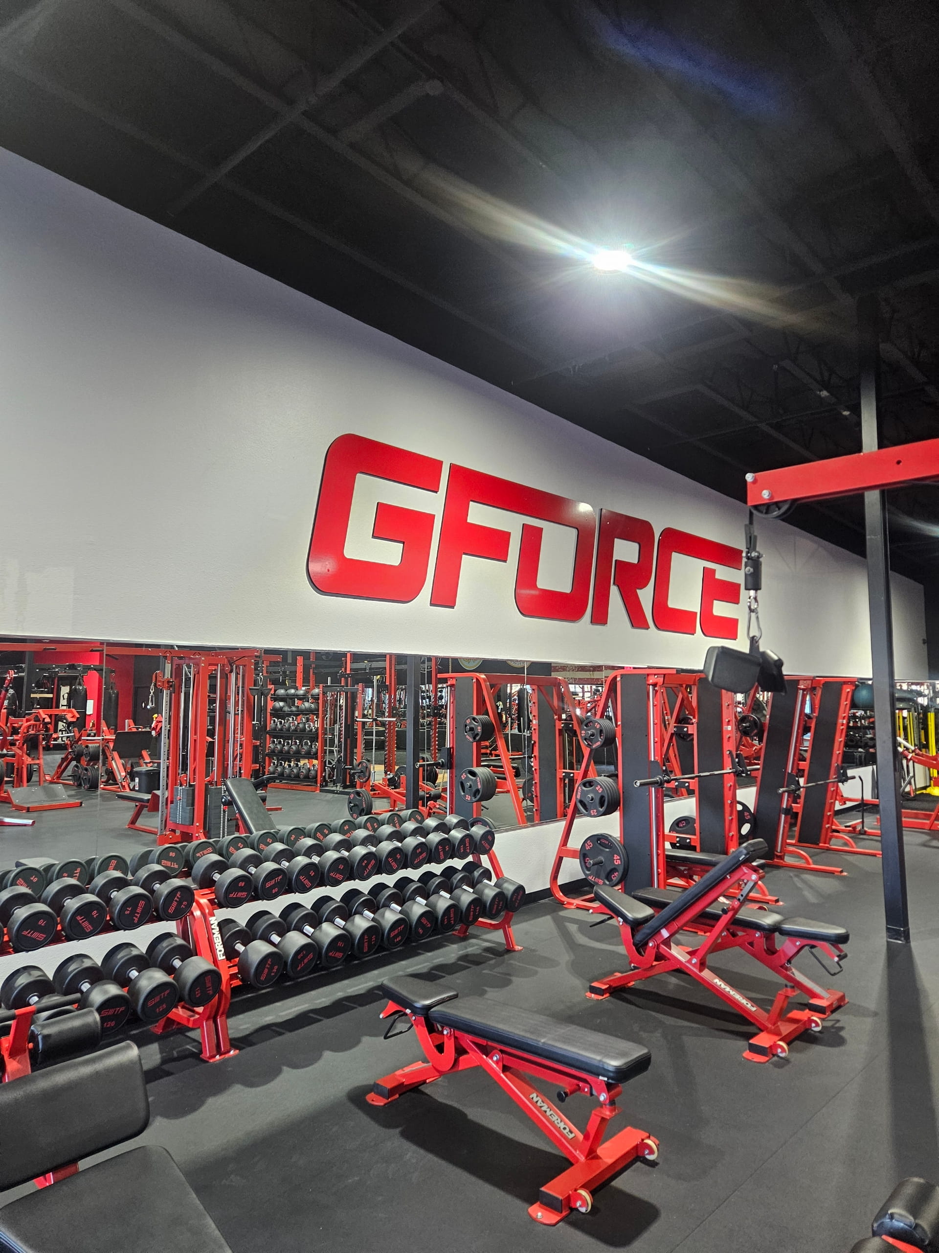 GForce Fitness functional training area for personal training and group workouts