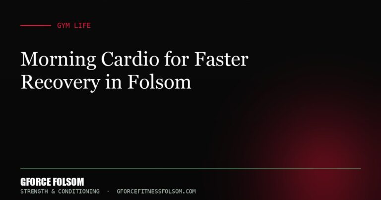 Morning Cardio for Faster Recovery in Folsom
